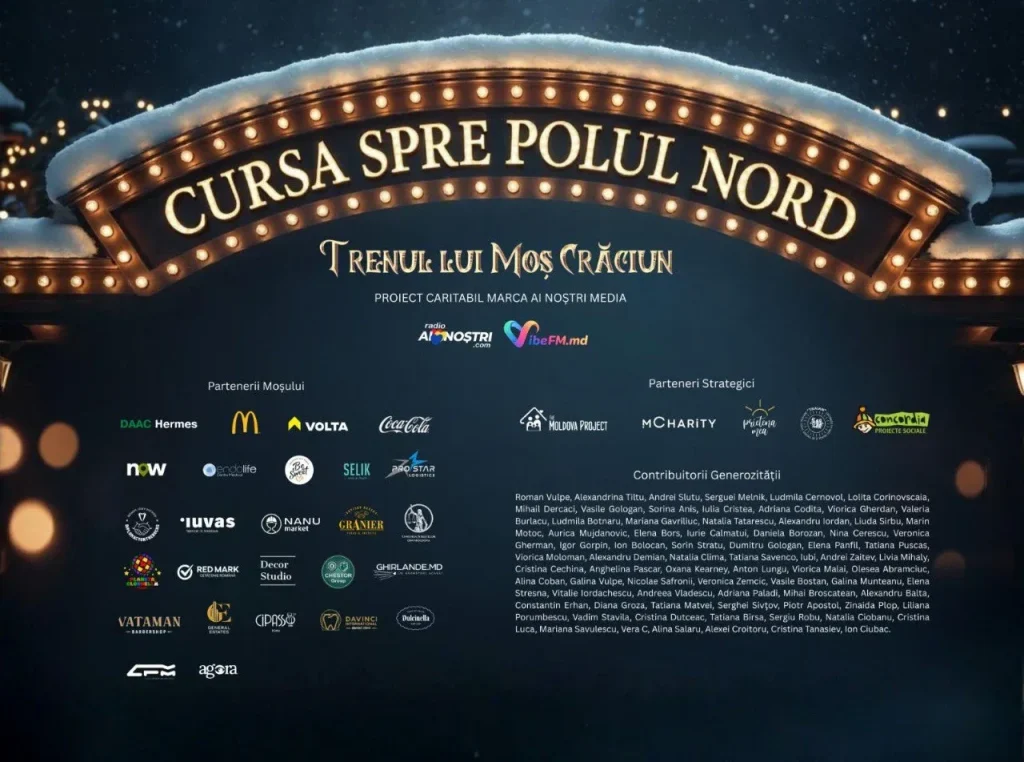 trenul lui mos craciun chestor